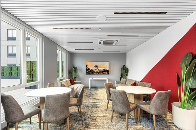 Building Common Area - Affordable Furnished Room in Resort-Style Building near Fordham | WiFi + Utilities Apartments