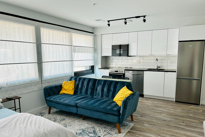 Living/Bedroom - Studio Condo in downtown Silver Spring, MD