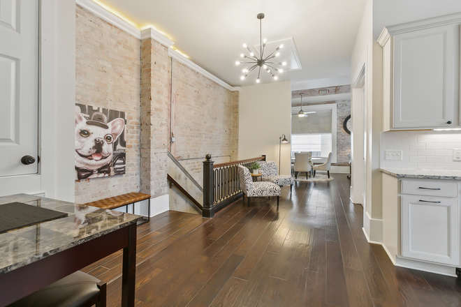 upstairs entrance - Unique/Historic Furnished 2BR & 3BR Housing – 518 S Rampart, New Orleans House