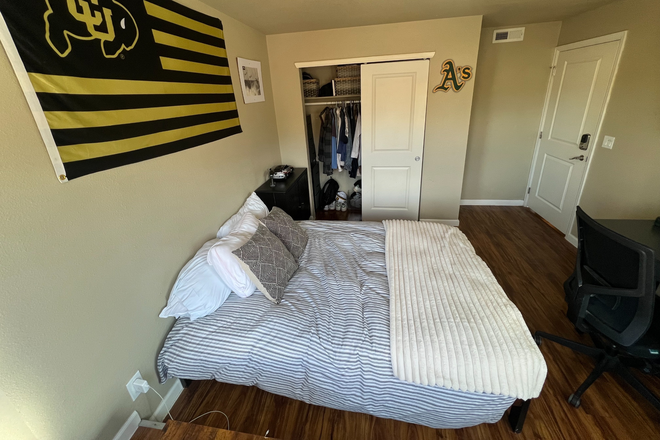 Bed/Closet - Prime Spot on the Hill – Maple House Sublease on 13th Street