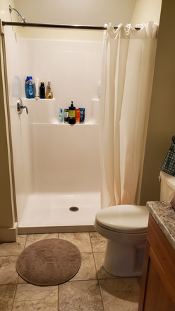 Bathroom - One Bedroom Apartment