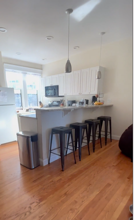 Visit hubrealtyproperties.com - Huge front 2 bedroom with renovated kitchen, nearby to take walks on the reservoir