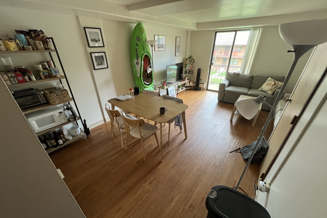 Living Room - Furnished bedroom in a 2-bed, 1-bath Graduate Family Housing unit from May to August. Can be Apartments