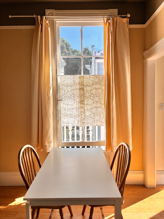 living room window - Serene 1-Bedroom Lower Pacific Height Fillmore Apartments