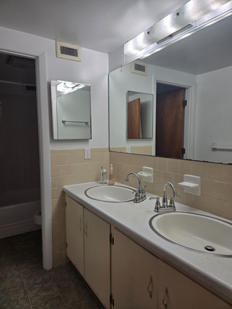 Bathroom - Single Bedroom for Rent in Two-Bedroom Apartment