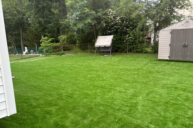 Backyard - Private Bedroom- Fully Furnished House