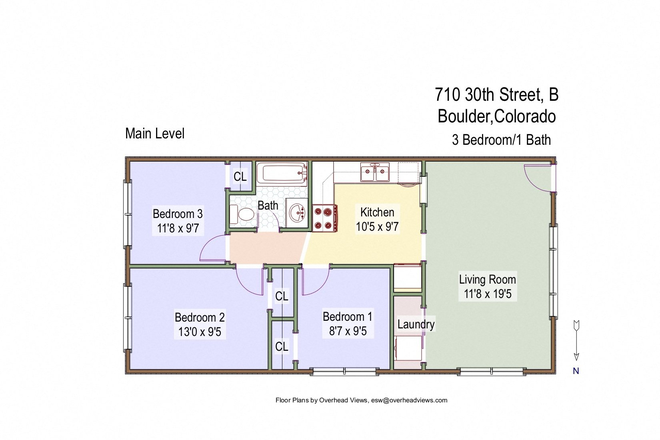 710 30th St #B - 710 30th St - 710 30th St #B Apartments
