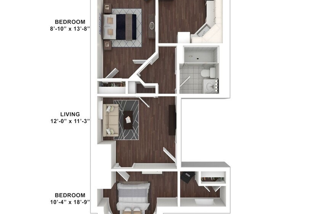 floor plan - Clearway Apartment