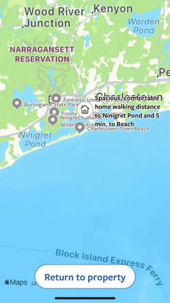 Map - Approximate Location - RSVP Beach House