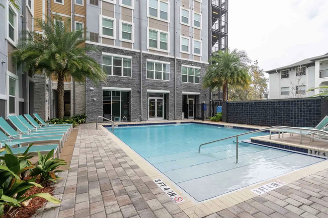 Pool Area - Lark on 42nd Apartments