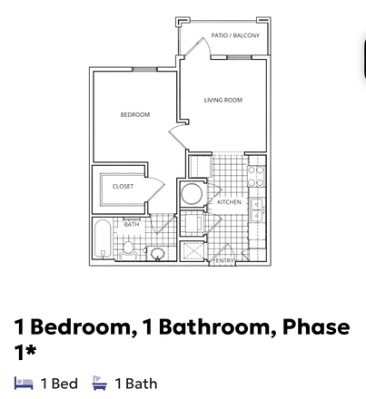 Floorplan - The Aves at 12100 Apartments