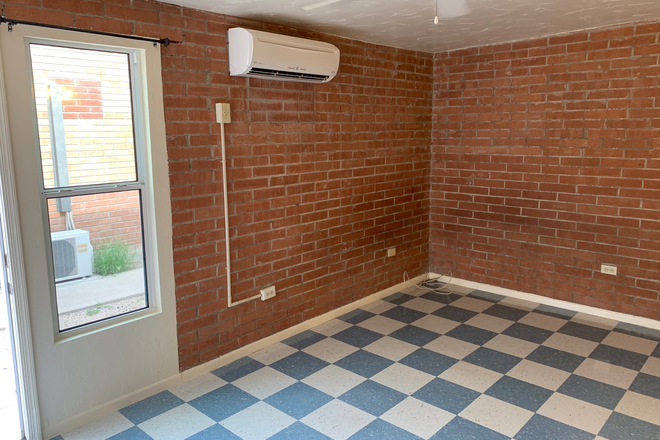 front door - One Room Studio with refrigerator only Apartments