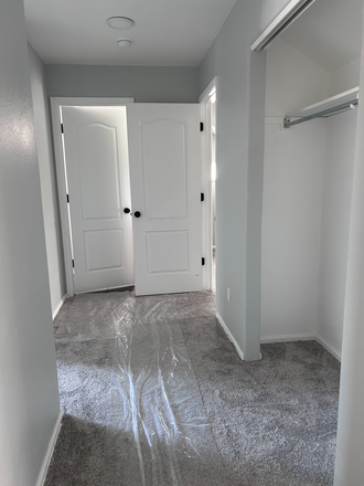 hall upstairs - Large, newly remodeled upstairs bedroom for rent with bathroom. House