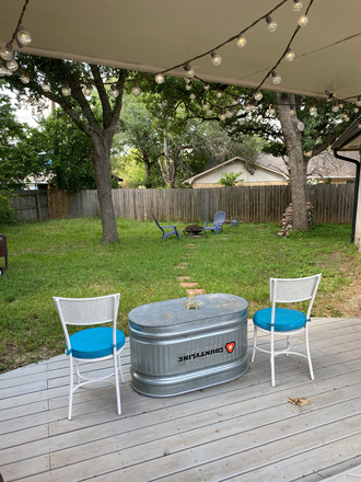 Backyard - Central College Station House