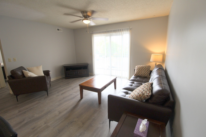 Living area - Hunters Ridge - 2 bedroom - 1 bath apartment for rent