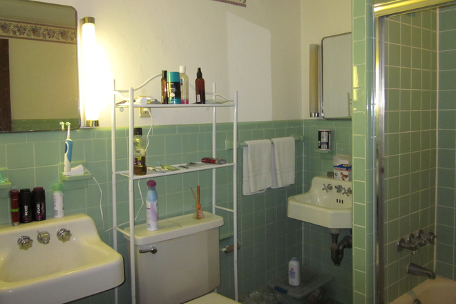 bathroom - 4room 1BR+ in family home, $1525, all utilities included, basement unit W-D prk !