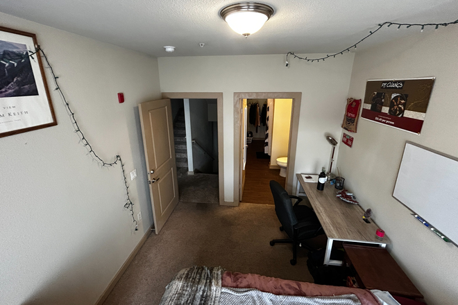 Bedroom - The Hayward Apartments