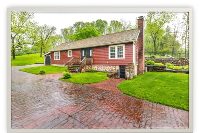 Street view with parking - Unfurnished 1BR cottage+office-Canal Rd-Princeton. Apartments