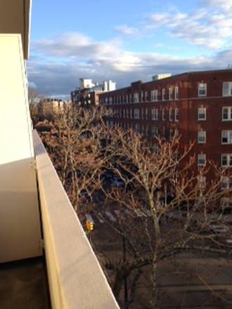 View from private balcony - 1 or 2 Bedrooms in MODERN FURNISHED HARVARD SQ APT-SHORT WALK TO CAMPUS! EXCLUSIVE APT may be AVAIL