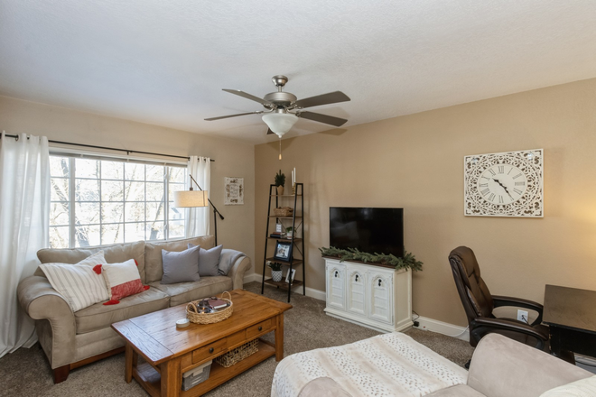 Living Room - Executive Rental Close to UI Hospital, Dental & Law School Condo