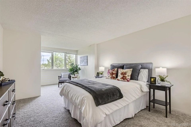 Primary bedroom - Perfect DU Location! Clean 2 Bedroom Condo Available July 1st