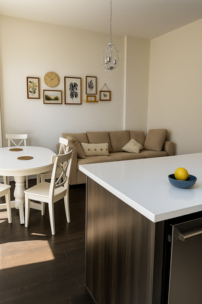 Living Room - Private Co-living Room - 160 Sackville St. Townhome