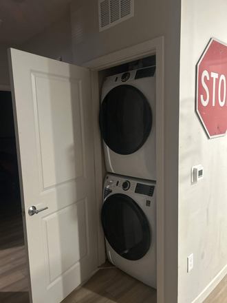 Washer/Dryer in unit - The 9 at UCF Apartments