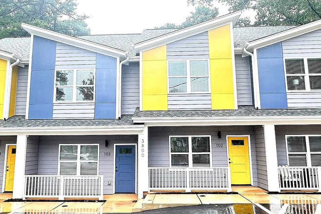 front - 3800 Marcom Street Townhome