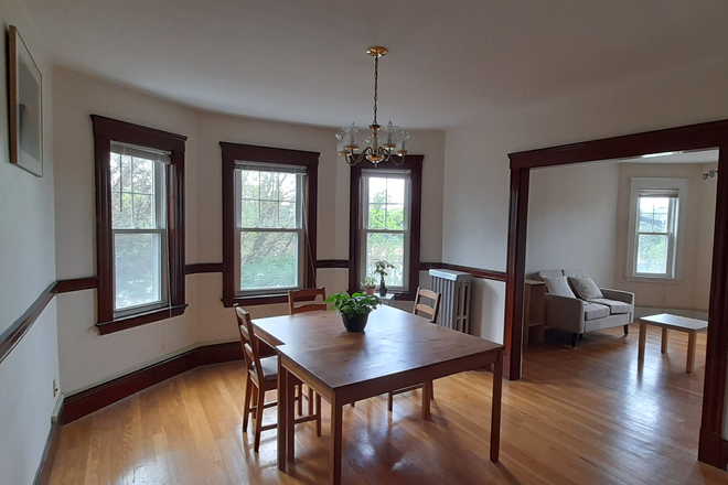 Living Room and Dining Room - 3 Bedroom Apt near Inman-Union-Harvard Sq and the new Greenline T (Union Sq)!