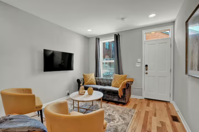 Living room - Classic Elegant Home at Hopkins 2 bd 2.5 ba