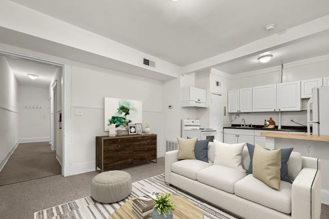 Living Room - Georgetown 2-Bedroom Apartment Available August 3