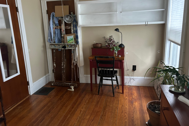 Available room has built- in bookshelf and nice closet space - Room for rent in quiet Jamaica Plain neighborhood Apartments
