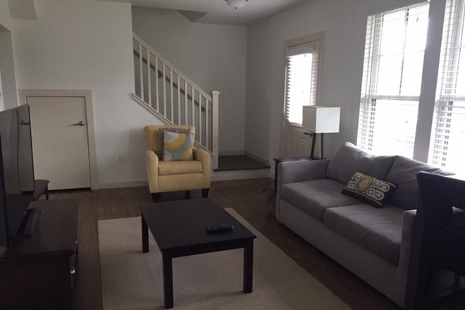 Living room - furniture not included - Relet:3BR thome for PU Faculty/Staff affiliate only-N. Stanworth Drive-Princeton