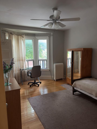 Bedroom 2-view available - 3 one bedroom available with shared kitchen and bath in the heart of the Annex in downtown Toronto.