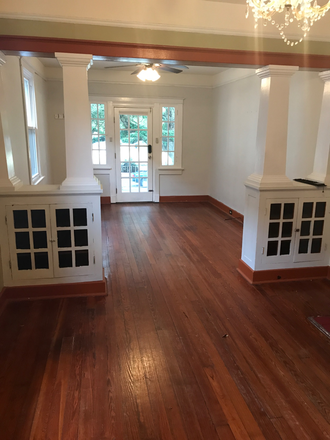 Living room/ dining room - Mid city New Orleans Apartment by Xavier U.