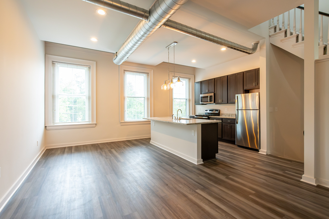 Living Space/Kitchen - 36-38 E. Hollister Duplex