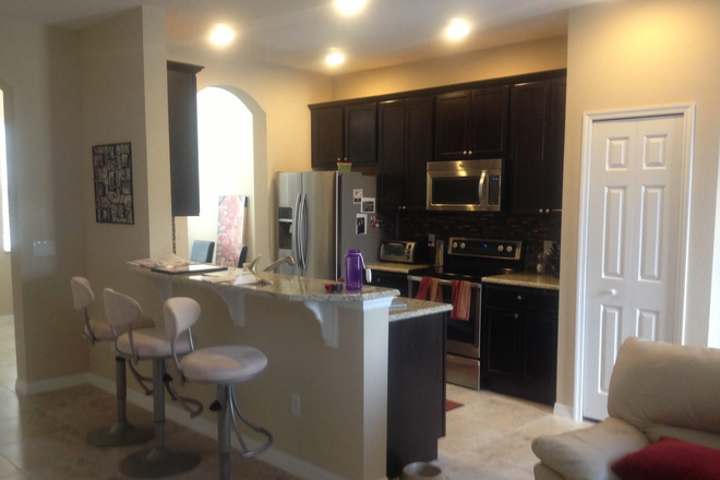 Kitchen - Furnished room for rent in Waters Edge, Lake Nona Townhome