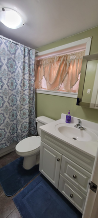 Washroom - Furnished 1 bedroom basement apart with walk out entrance.Access to free Laundry 3 days per week. House