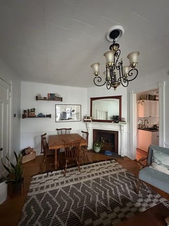 Living/Dining Space - Heat/Hot Water included in Elm Street Mansion available September 1! No Brokers fee Apartments
