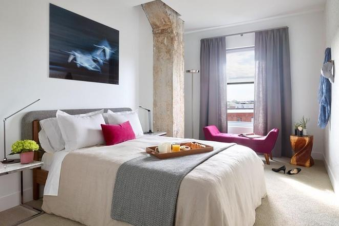 Master bedroom - 2Bed/2Bath Condo with Concierge, Gym, Parking, walking distance to MIT, Harvard