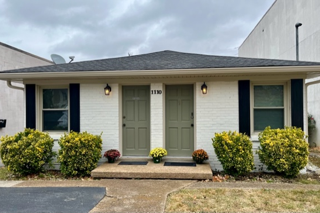 Front of building - Perfect LOCATION!  WALK to campus!  Private 1  BEDROOM  furnished w utilities Apartments