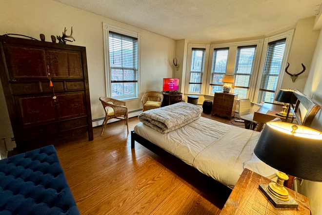 Bedroom 2 - Furnished Room For Rent In Central Sq. Apartment 6. Available 06/1/2026