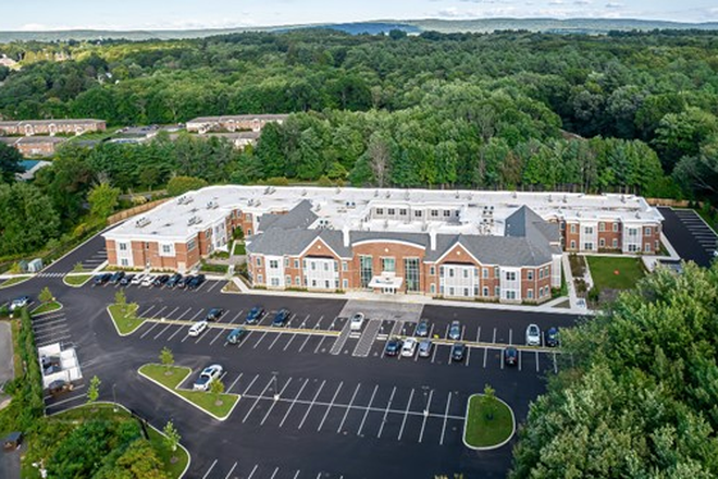 The building - Aspen Heights, apartment close to campus