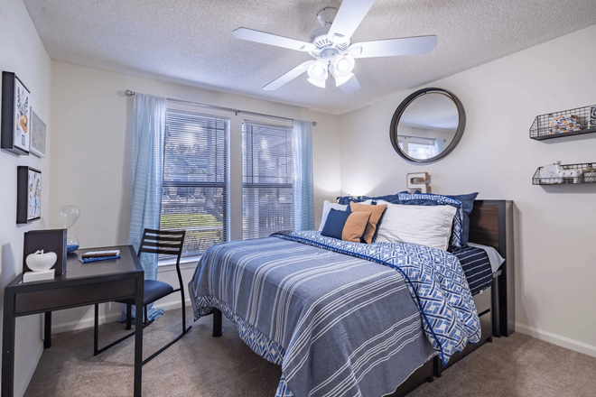 Bedroom - 🔥 Immediate Sublease Available at Hideaway Gainesville | Upgraded 4 by 4 | $600 Rent Apartments