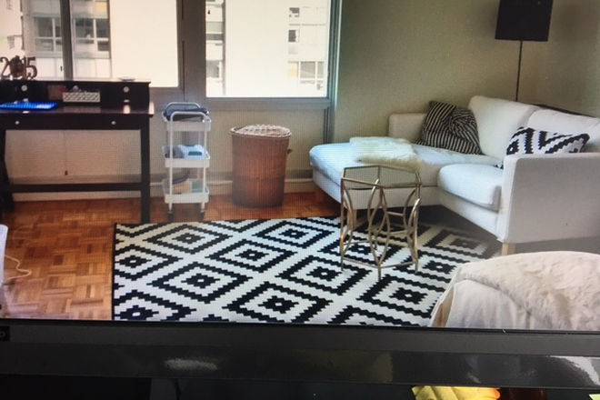 living room - Hopkinson House on Washington Square 4 blocks from Jefferson Campus