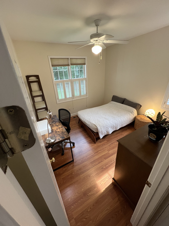 3_Room_Doorway_WideAngle - Furnished Room in N. Durham house:  Quiet—Safe—Private bath—Duke Regional 4.9mi & Duke Univ Hosp 6mi