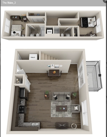 the full house - The Blake