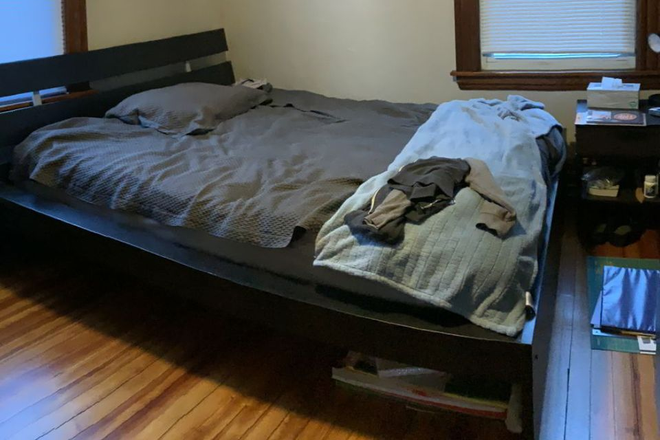 Bedroom - 1BR in a 3BR Apartment on Fruit St, Northampton