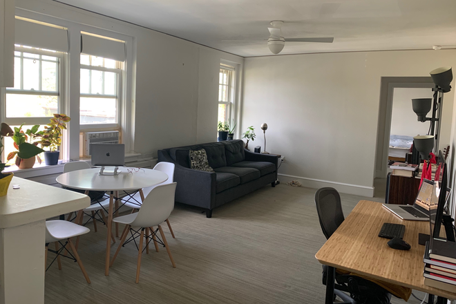 Living Room - Summer Sublet:Furnished 1BR apt for PU faculty/staff affiliate only-Prospect Ave-Princeton
