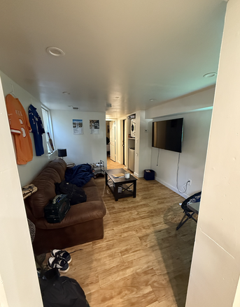 Living Room from Kitchen - Single Unit in Prime Location on The Hill - Pennsylvania Ave (rent and length negotiable) Condo